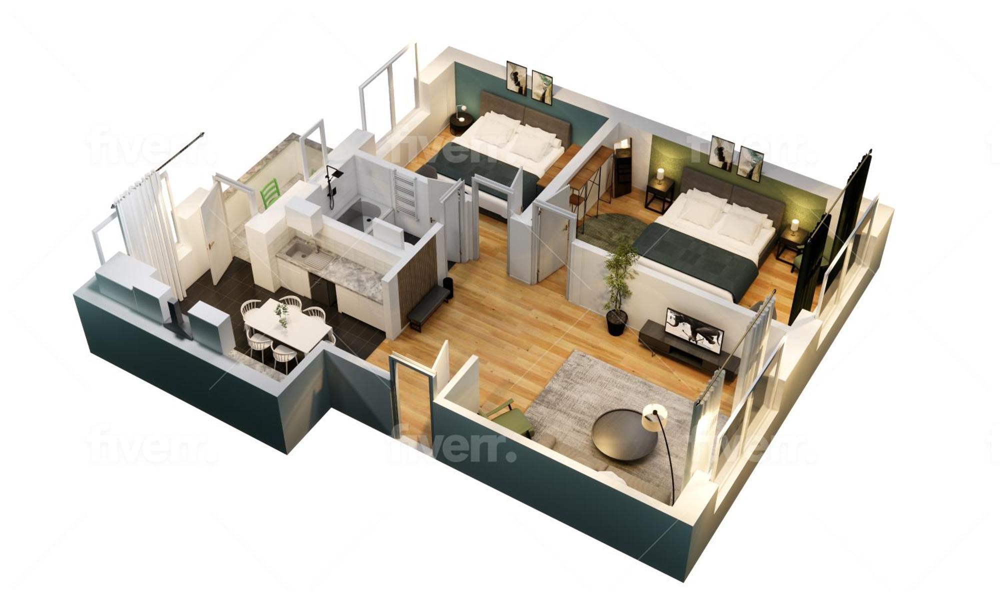 Olive Apartments - 2X Kingsize Betten - Sehr Zentral Leverkusen Luaran gambar