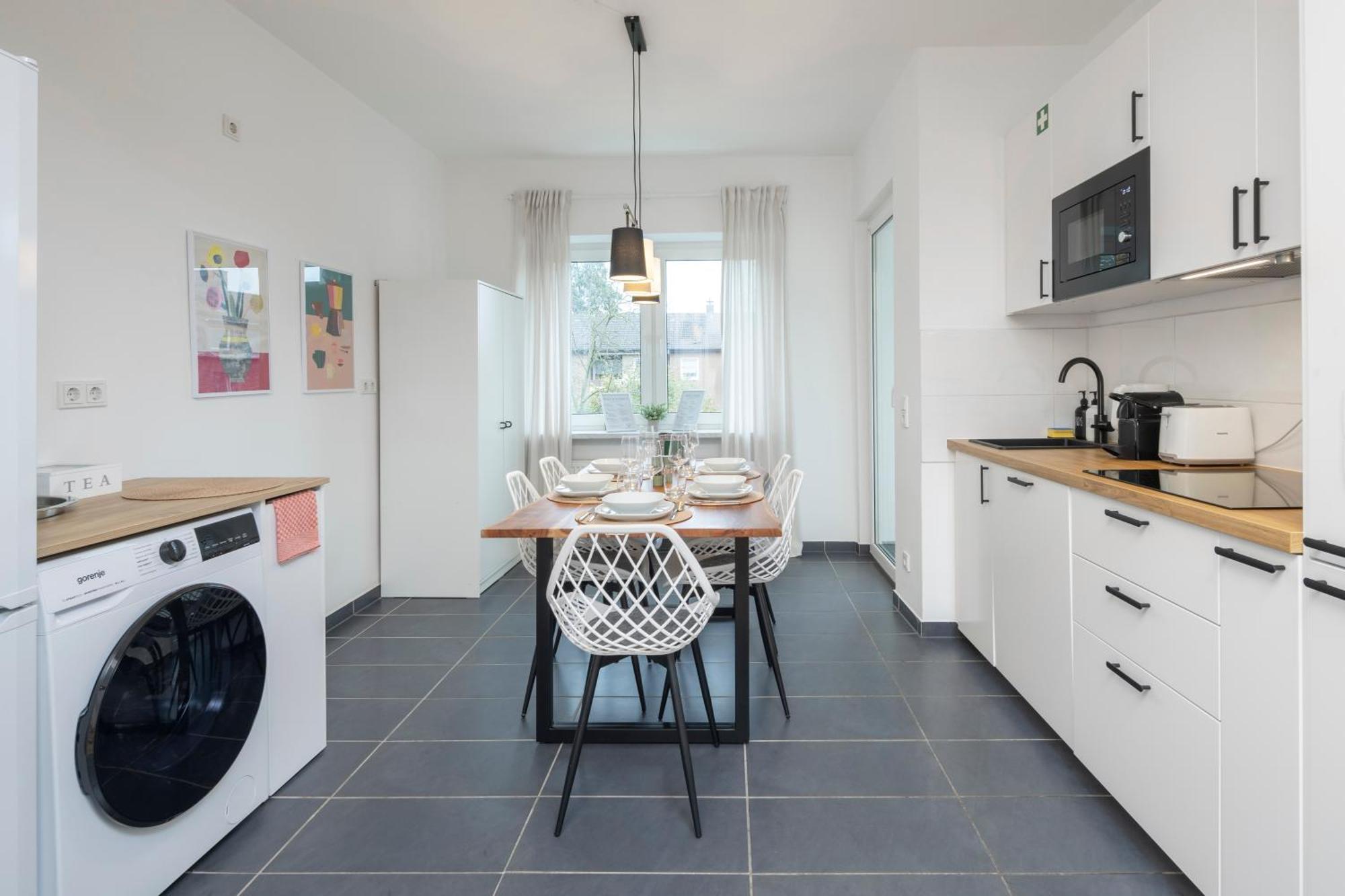 Olive Apartments - 2X Kingsize Betten - Sehr Zentral Leverkusen Luaran gambar